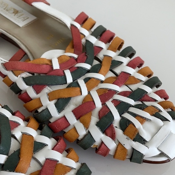Leather Upper Made In Brazil Colorful Sandals - Picture 3 of 11